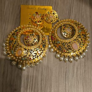 Round Antique Earrings